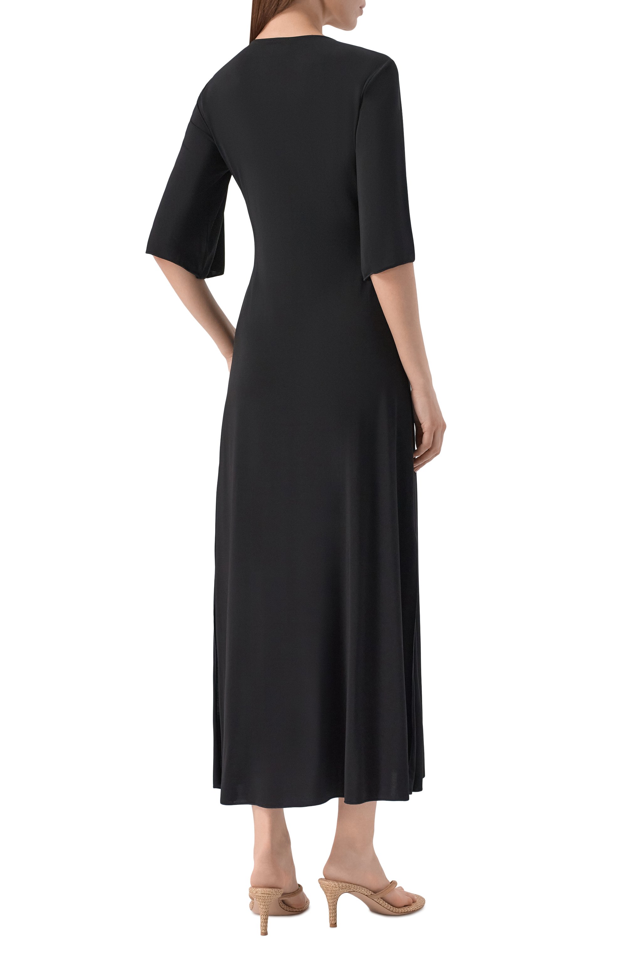 Платье из вискозы MAX MARA, арт. BCHRIGA 261662101, фото 3