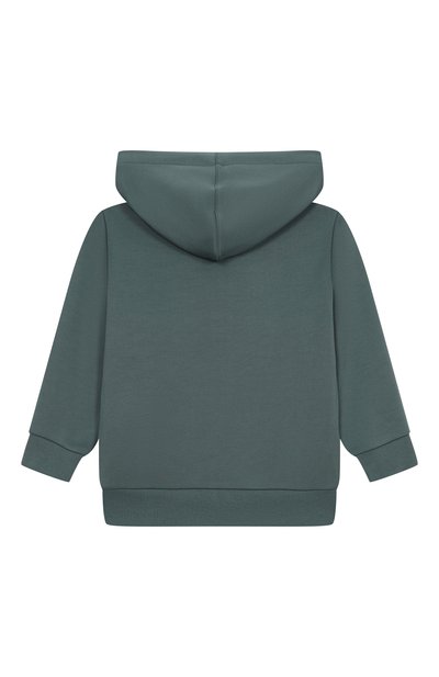 Толстовка EMPORIO ARMANI темно-зеленого цвета по цене 31750 руб., арт. EB000522/AF16057, фото 2 Толстовка EMPORIO ARMANI, арт. EB000522/AF16057, фото 2