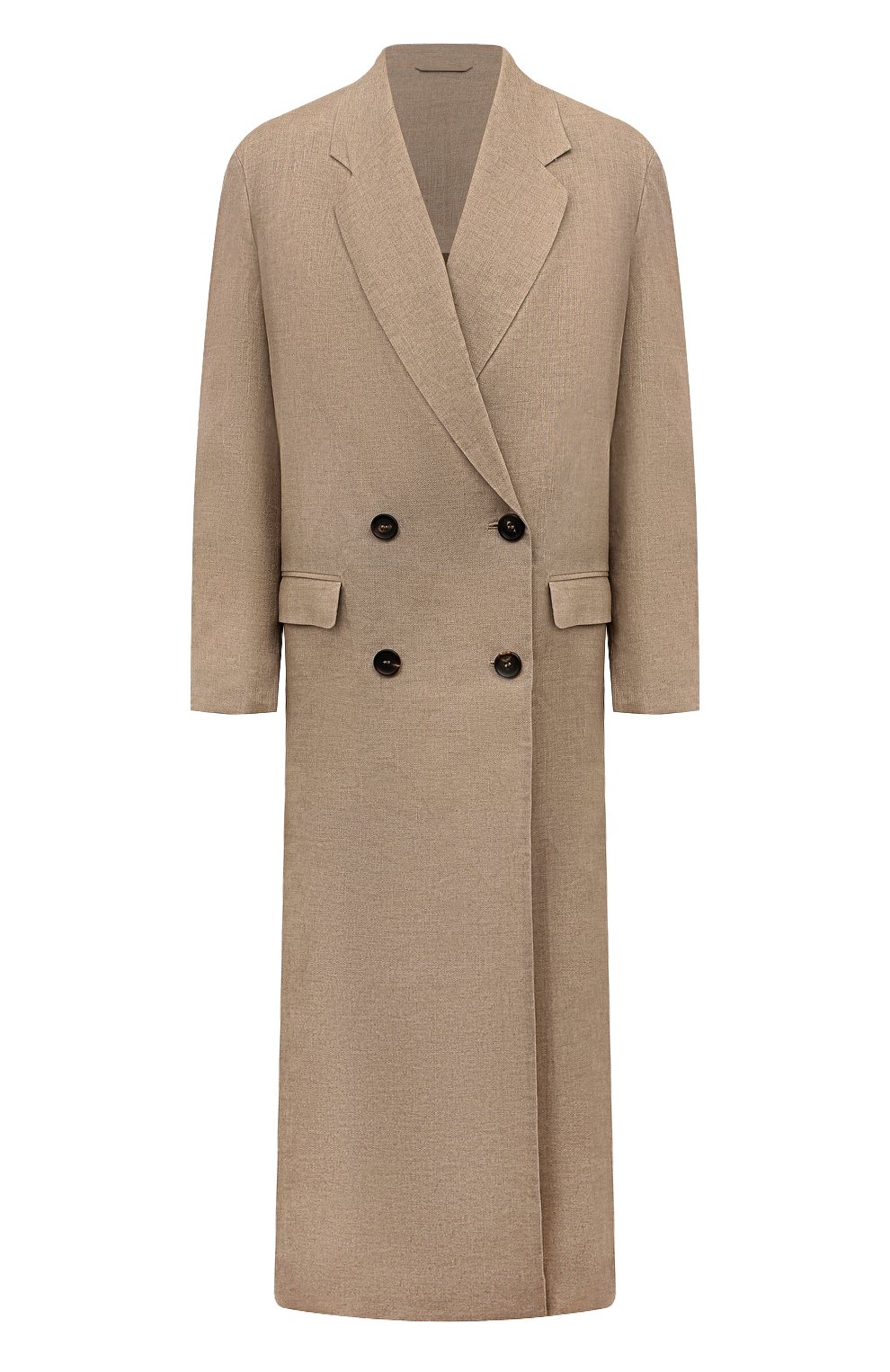 Льняное пальто BRUNELLO CUCINELLI, а�рт. MH5589705, фото 1