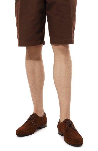 Замшевые дерби ZILLI, арт. H0088AM1003VLBW01, фото 3