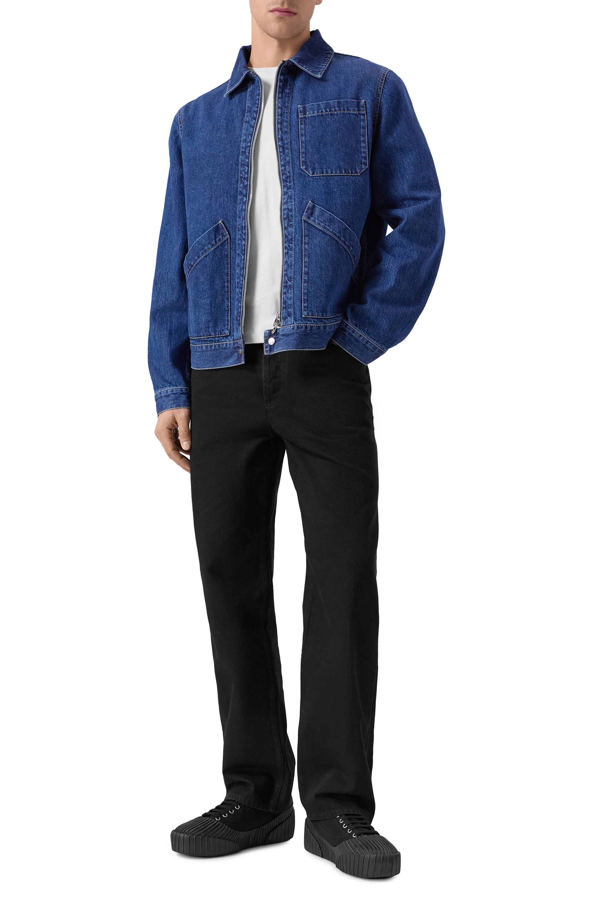 Текстильные кеды riff low BALMAIN, арт. FM1VI392/TCNS, фото 2