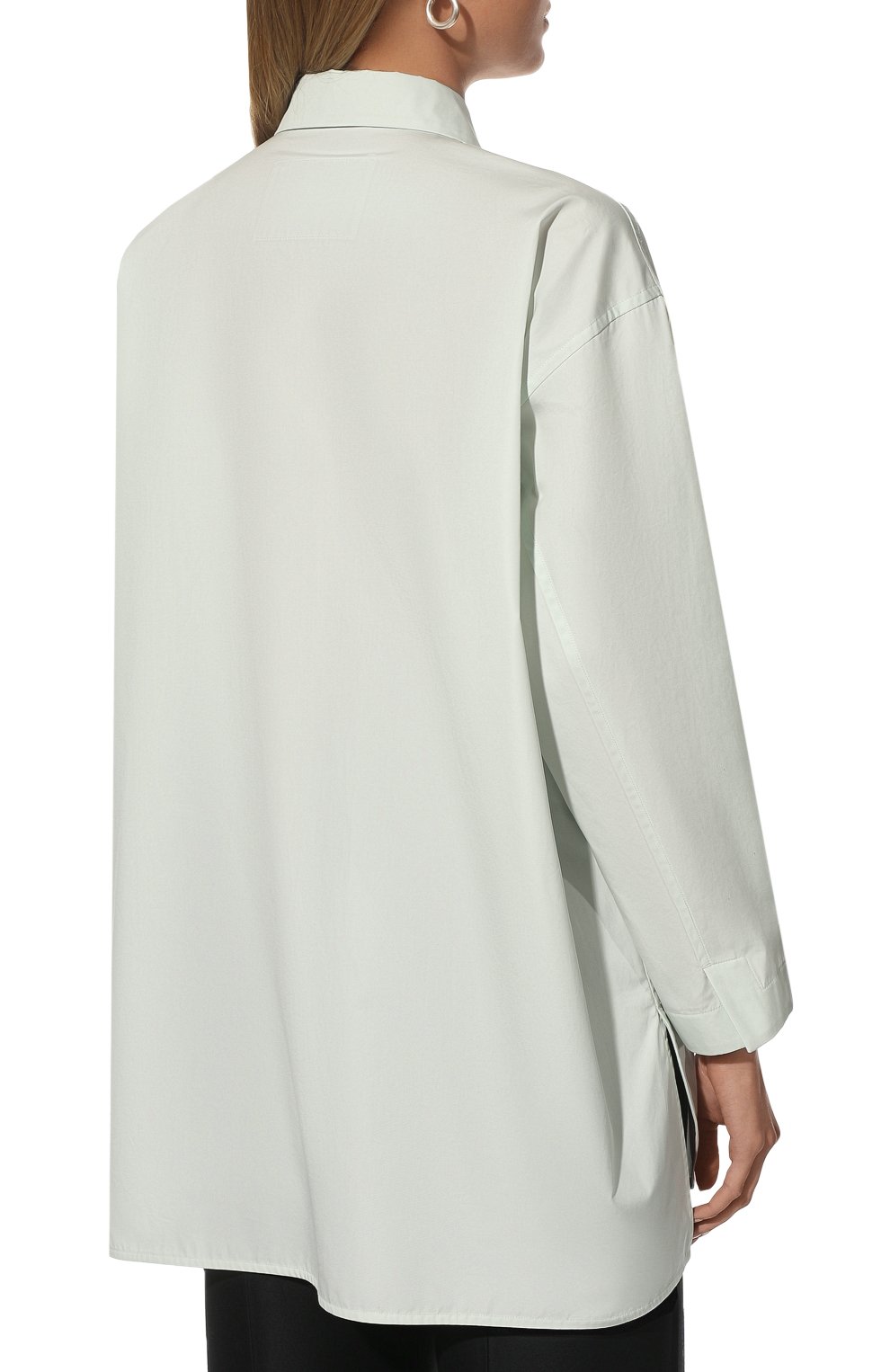 Хлопковая рубаш ка JIL SANDER, арт. JSPU600105-WU245200, фото 4