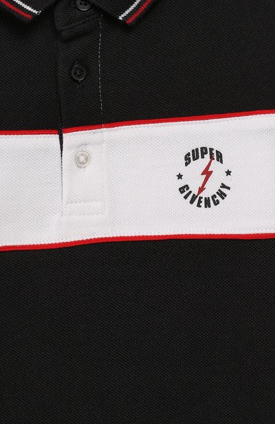 Хлопковое поло GIVENCHY, арт. H05069/6M-18M, фото 3