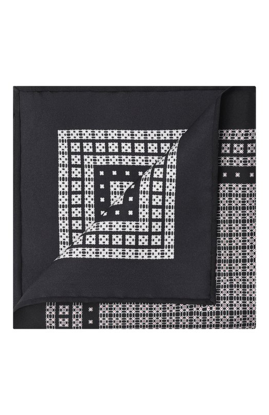 Шелковый комплект из галстука и платка Stefano Ricci DH/59101 Серый  DH/59101 Фото 5