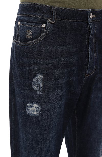 Джинсы leisure fit BRUNELLO CUCINELLI, арт. M0Z37B2279, фото 5