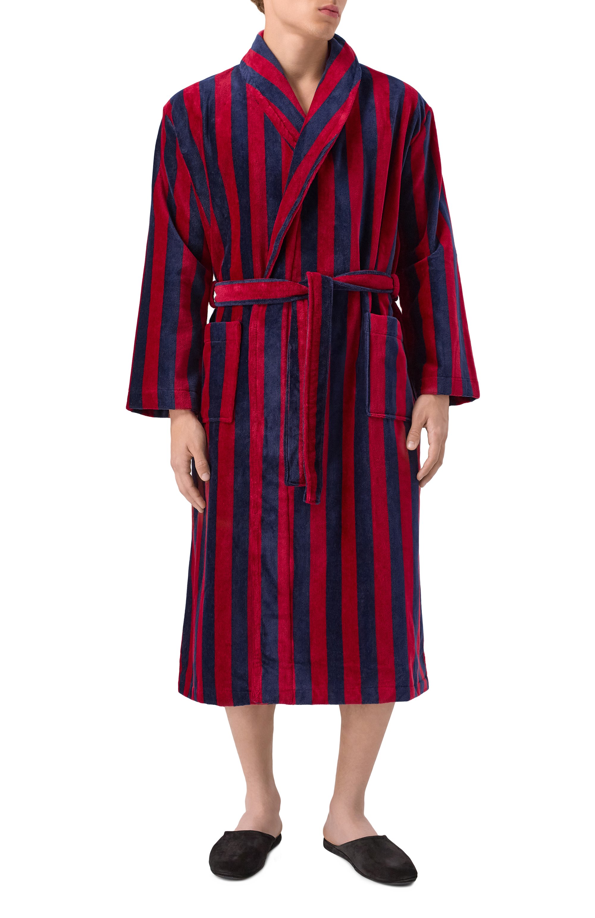 Хлопковый халат DEREK ROSE, арт. 5705/AST0032, фото 3