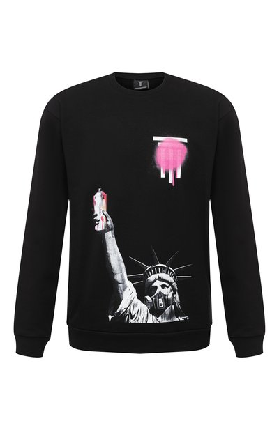 Хлопковый свитшот DIEGO VENTURINO, арт. FW20-DV FLG SLLV, фото 1