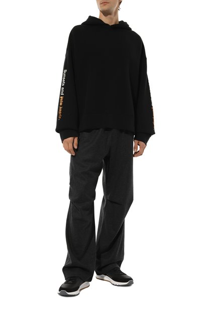 Кожаные кроссовки BRUNELLO CUCINELLI, арт. EZUFSB2232, фото 2