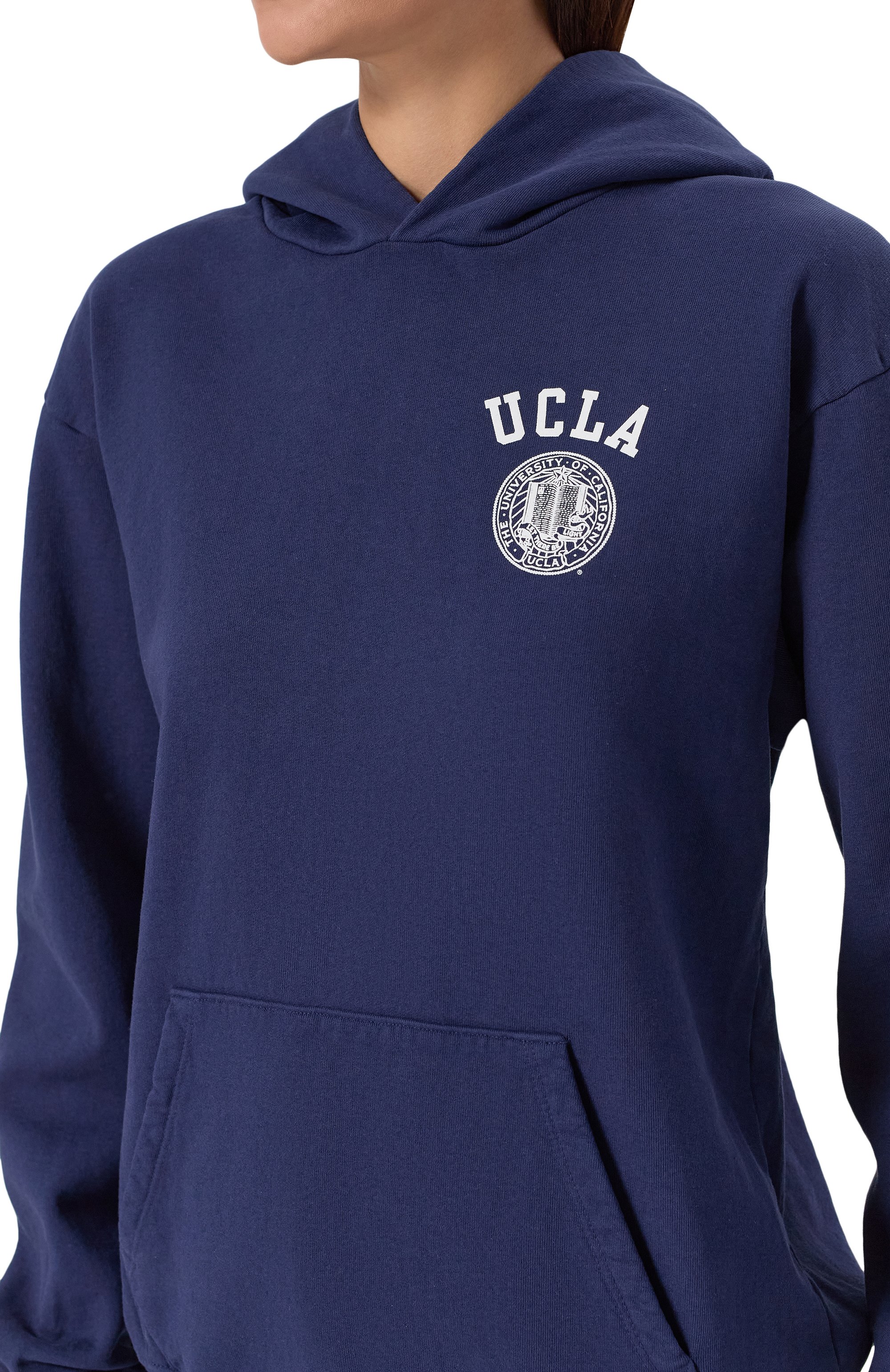 Хлопковое худи sporty & rich x ucla SPORTY AND RICH, арт. ST070615639BL107, фото 9