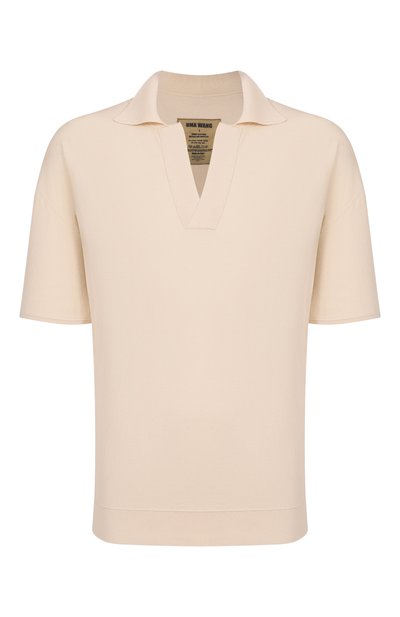 Мужская поло из хлопка и шелка UMA WANG, арт. UK7543