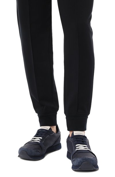 Комбинированные кроссовки EMPORIO ARMANI, арт. X4X537/XN730, фото 3