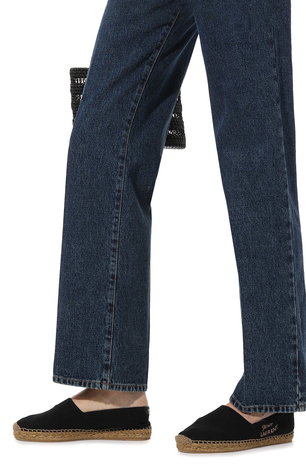 Текстильные эспадрильи espadrille SAINT LAURENT, арт. 605956, фото 3