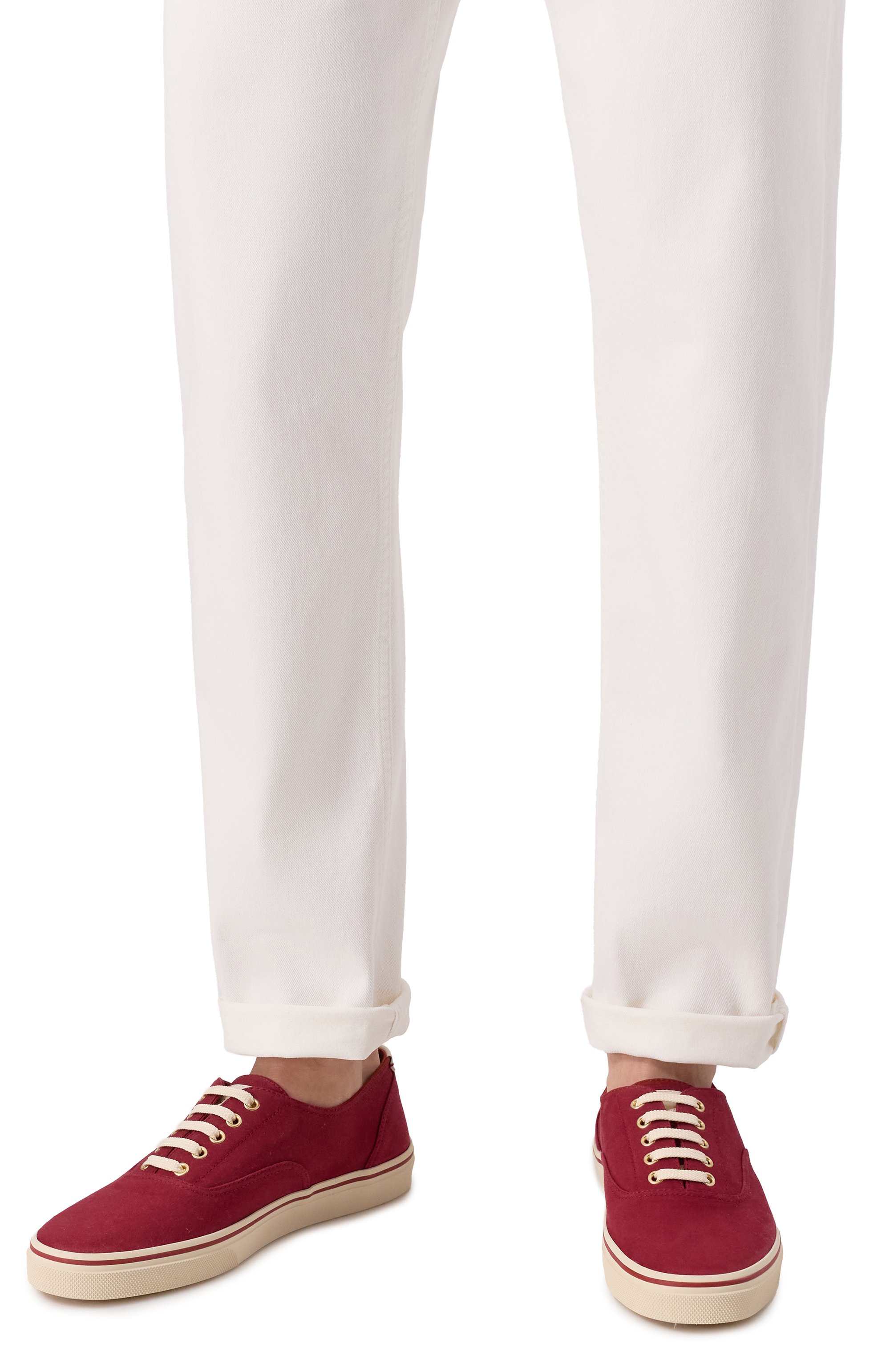 Текстильные кеды BRUNELLO CUCINELLI, арт. MPURPSZ334, фото 3