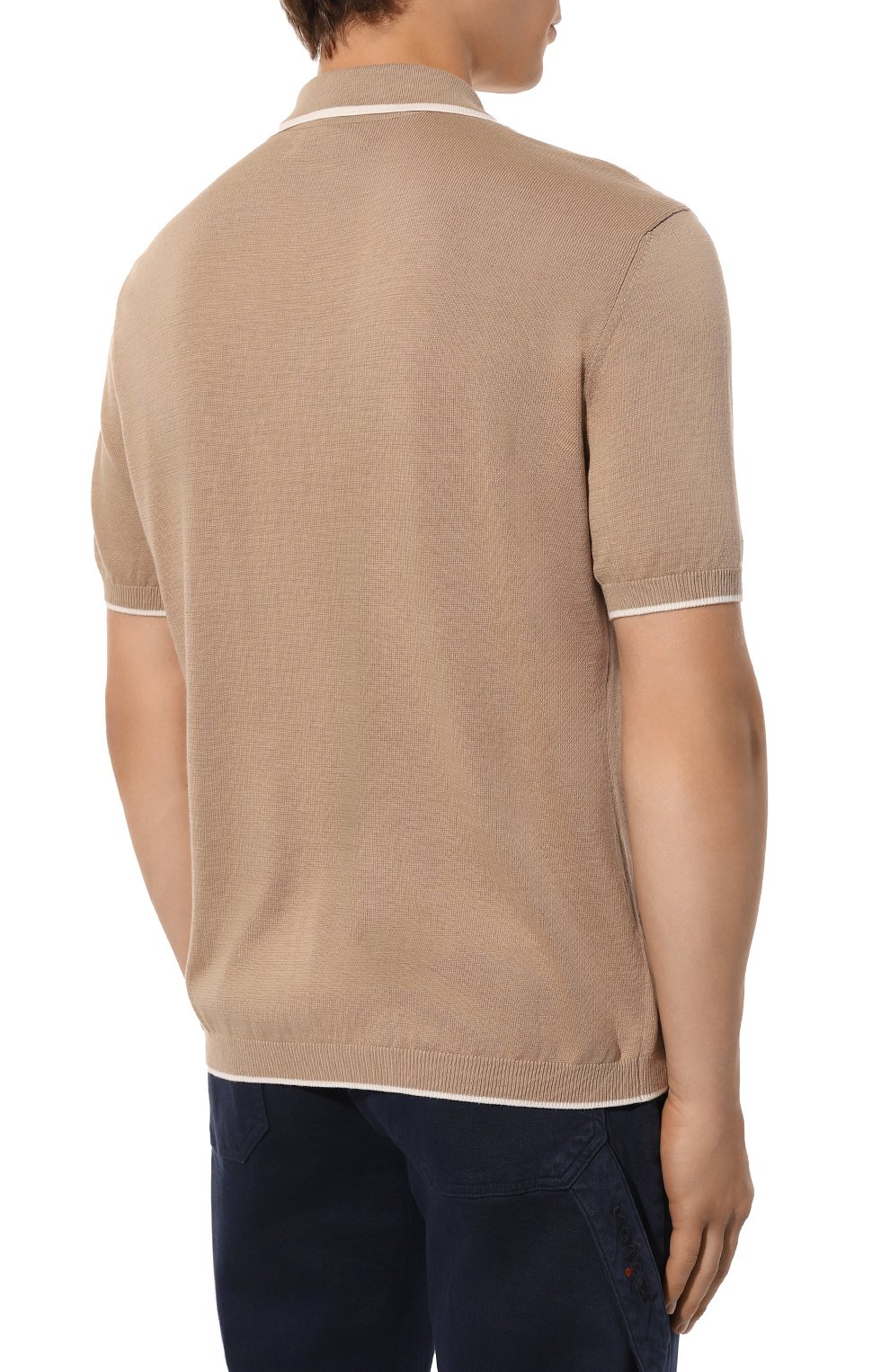 Хлопковая рубашка BRUNELLO CUCINELLI, арт. M29202605, фото 4