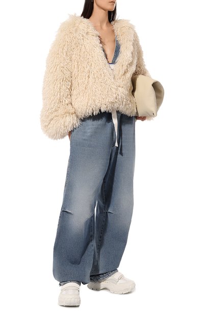 Комбинированные кроссовки glove OFF-WHITE, арт. 0WIA281C99LEA001, фото 2