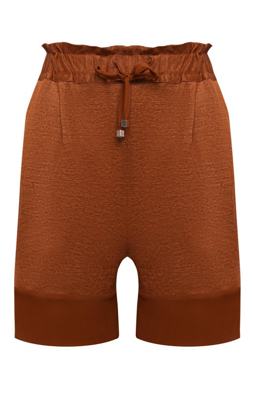 

Льняные шорты Kiton, Коричневый