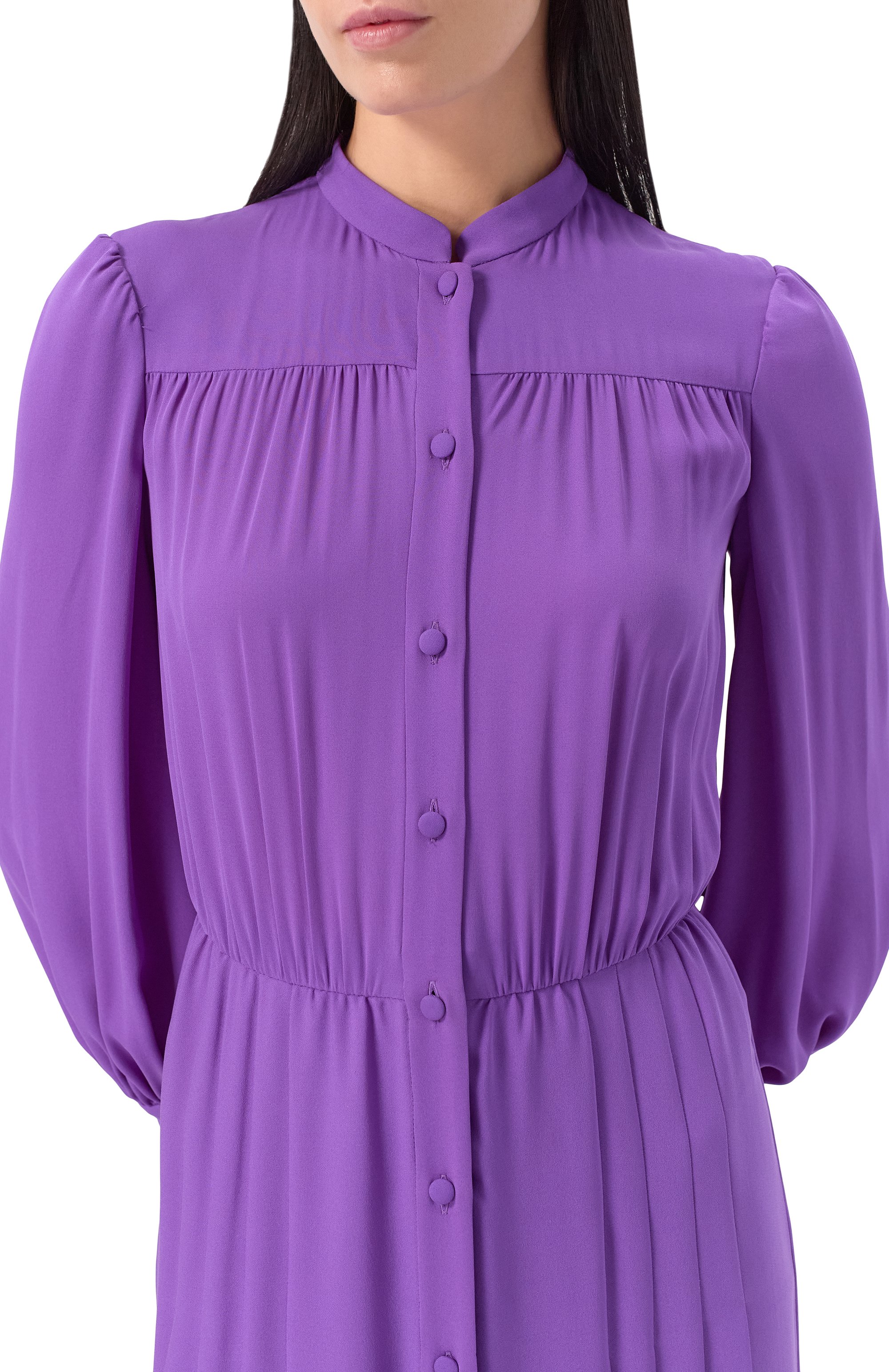 Шелковое платье VALENTINO, арт. 6B3VDKJ51MH, фото 5