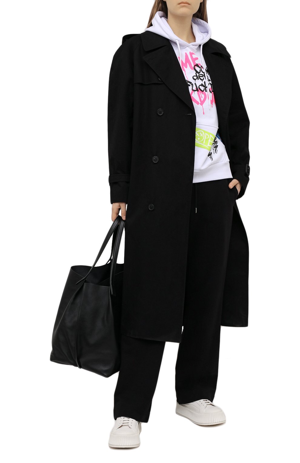 Хлопковое худи COMME DES FUCKDOWN, арт. CDFD1366, фото 2