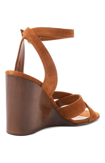 Замшевые босоножки ines 85 GIANVITO ROSSI, арт. G32745.85LEG.SUESELL, фото 5