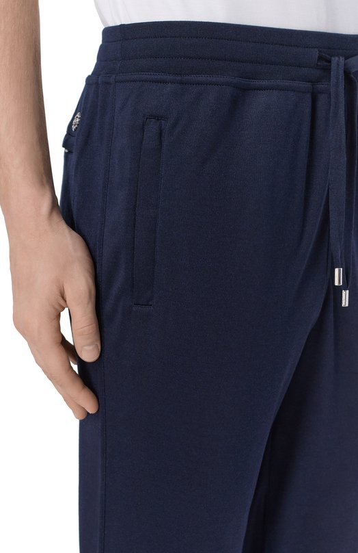 Шелковые брюки Stefano Ricci K919511P3D/R26190 Синий  K919511P3D/R26190 Фото 5