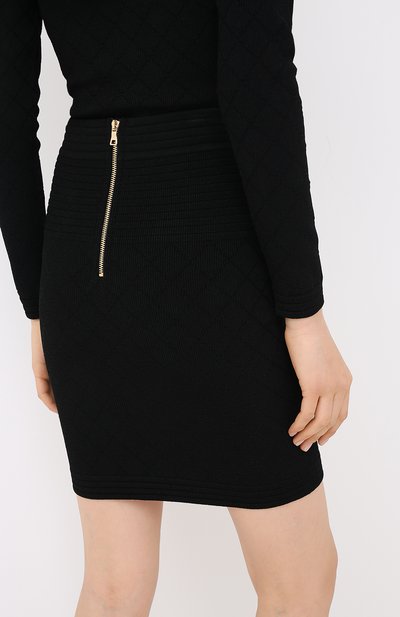 Юбка из вискозы BALMAIN, арт. UF14311/K110, фото 4
