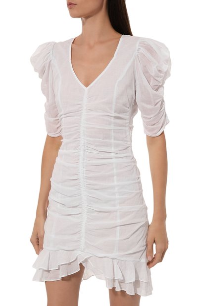 Хлопковое платье ISABEL MARANT ETOILE, арт. 23PR00003FA-A1J03E, фото 3