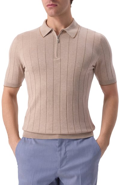 Шелковое поло GRAN SASSO, арт. 43128/23510, фото 3