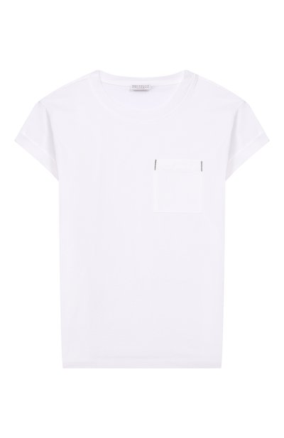 Хлопковая футболка BRUNELLO CUCINELLI, арт. B0T81T458C