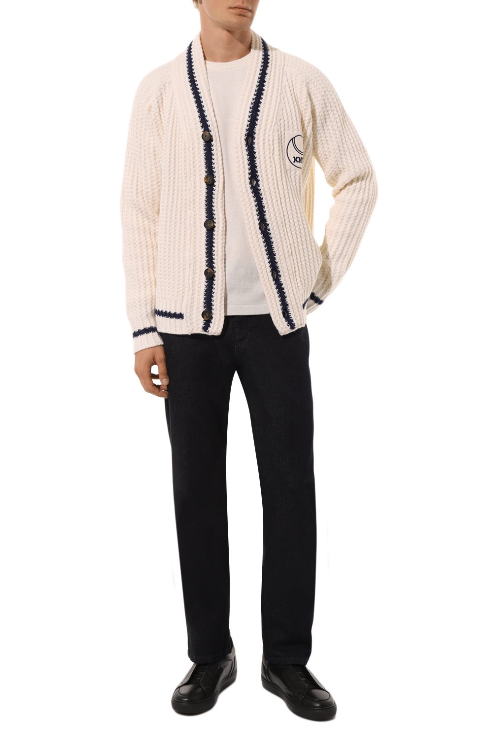 Шерстяной кардиган KITON, арт. UMM058302, фото 2