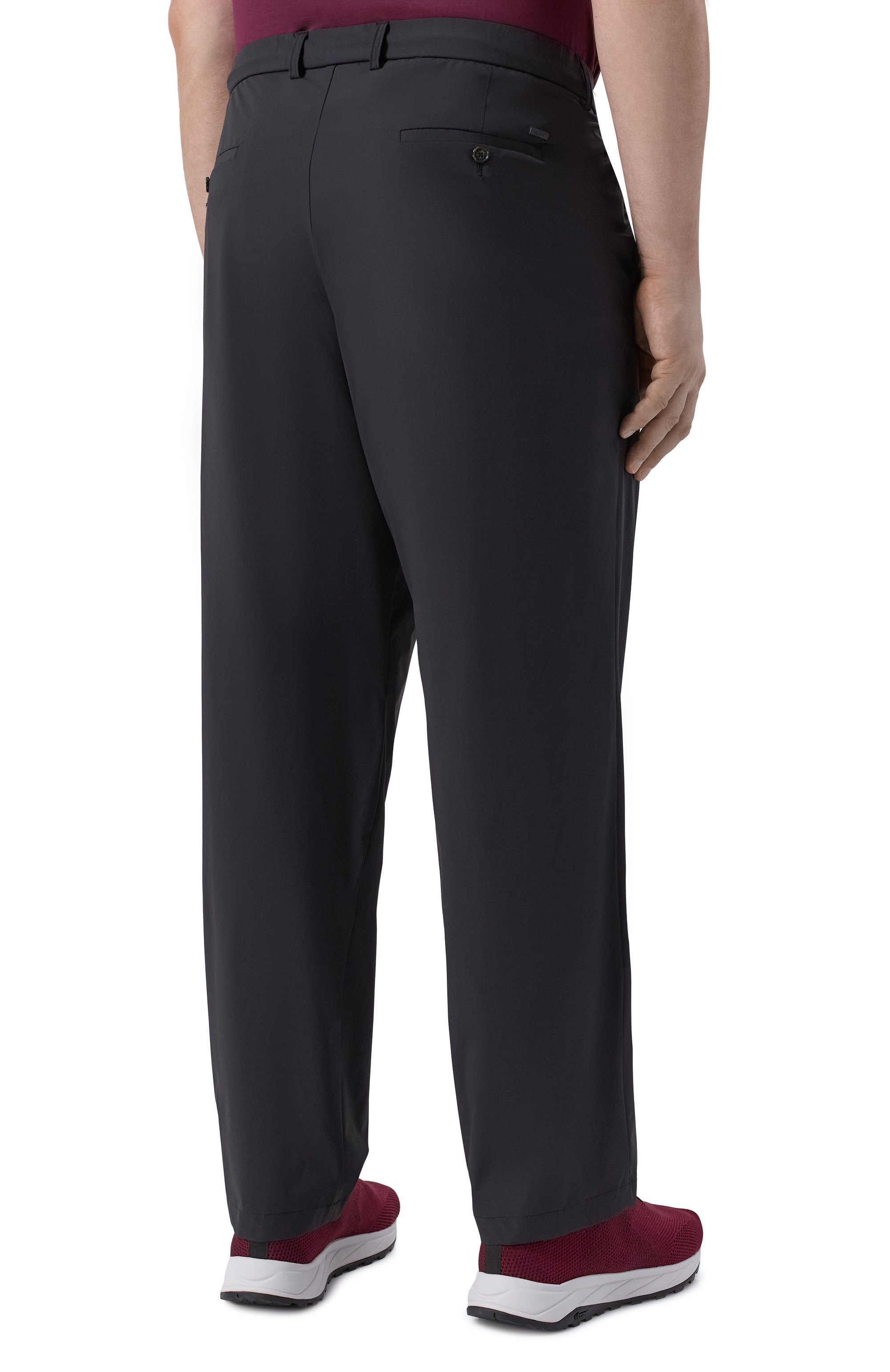 Брюки PAUL&SHARK черного цвета по цене 37200 руб., арт. 26414089R, фото 4 Брюки PAUL&SHARK, арт. 26414089R, фото 4