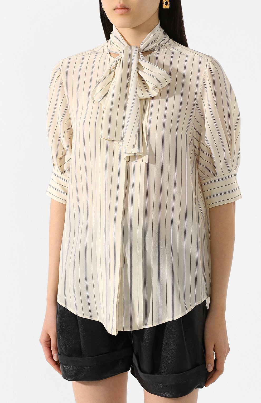 Шелковая блузка CHLOÉ, арт. CHC20UHT65323, фото 3