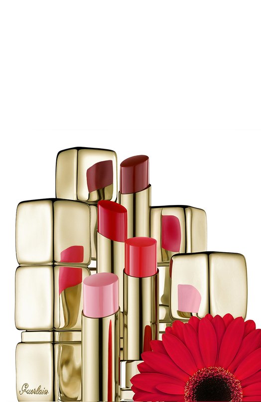 фото Помада для губ kisskiss shine bloom, 609 весенняя роза guerlain