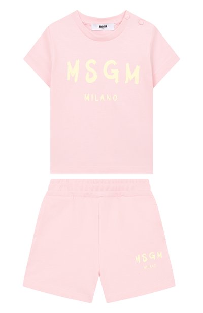 Комплект из футболки и шорт MSGM KIDS, арт. S6MSUNTR264