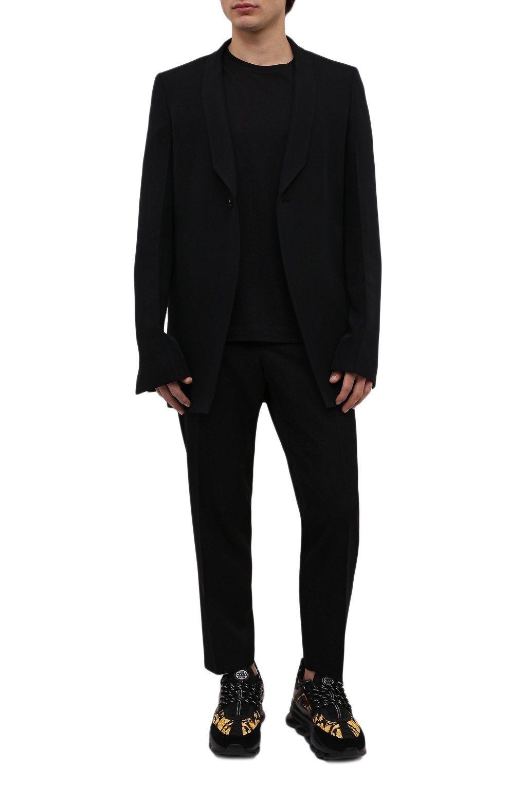 Комбинированные кроссовки chain reaction VERSACE, арт. DSU7071E/1A02711, фото 2