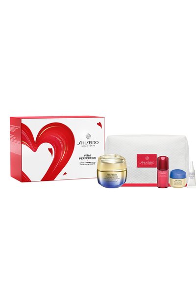 Мужского набор с лифтинг-кремом vital perfection в косметичке (50+15+10+3ml) SHISEIDO, арт. SE4303SH
