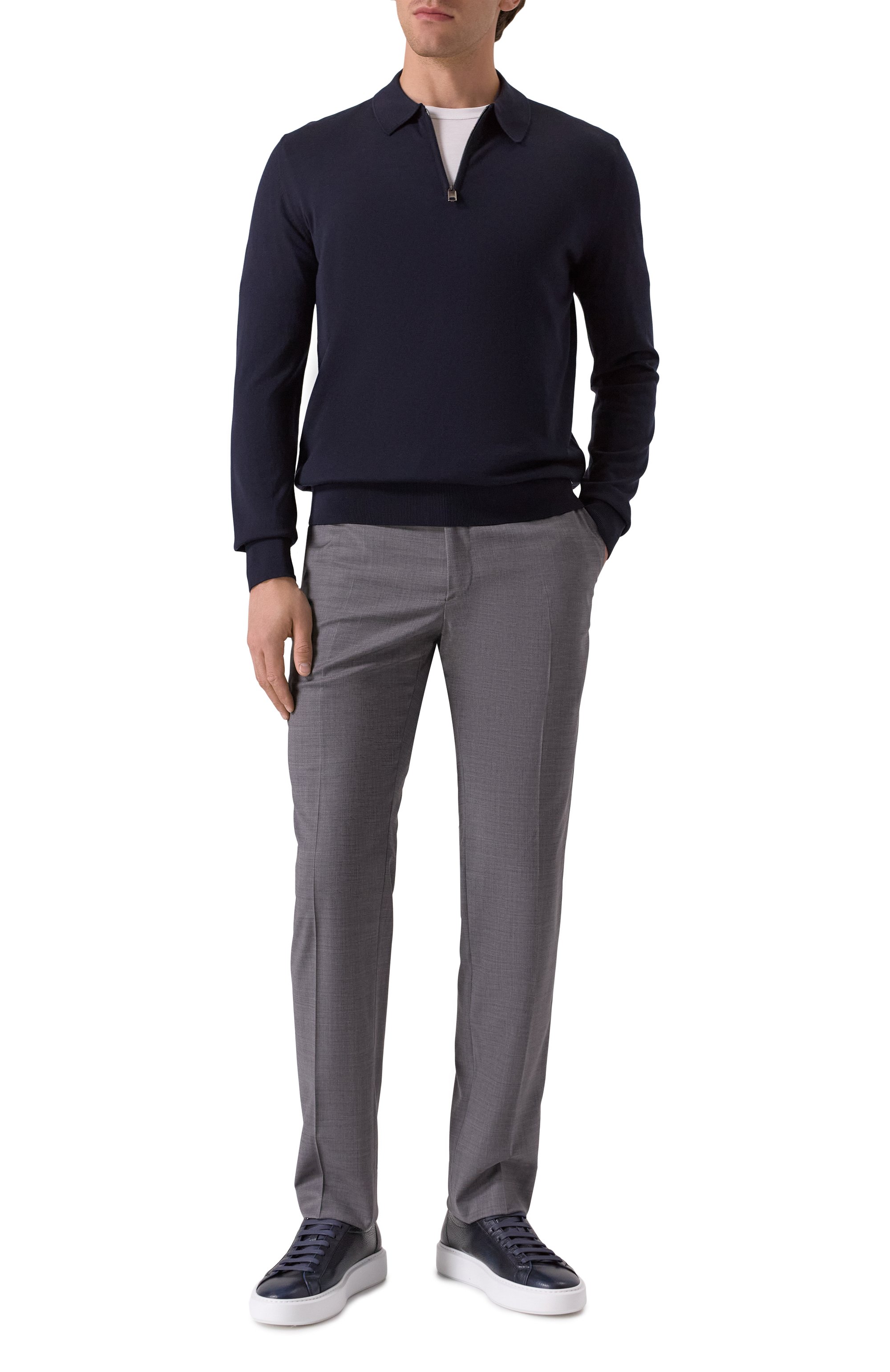 Шерстяное поло BRIONI, арт. UMS10L-OZK82, фото 2