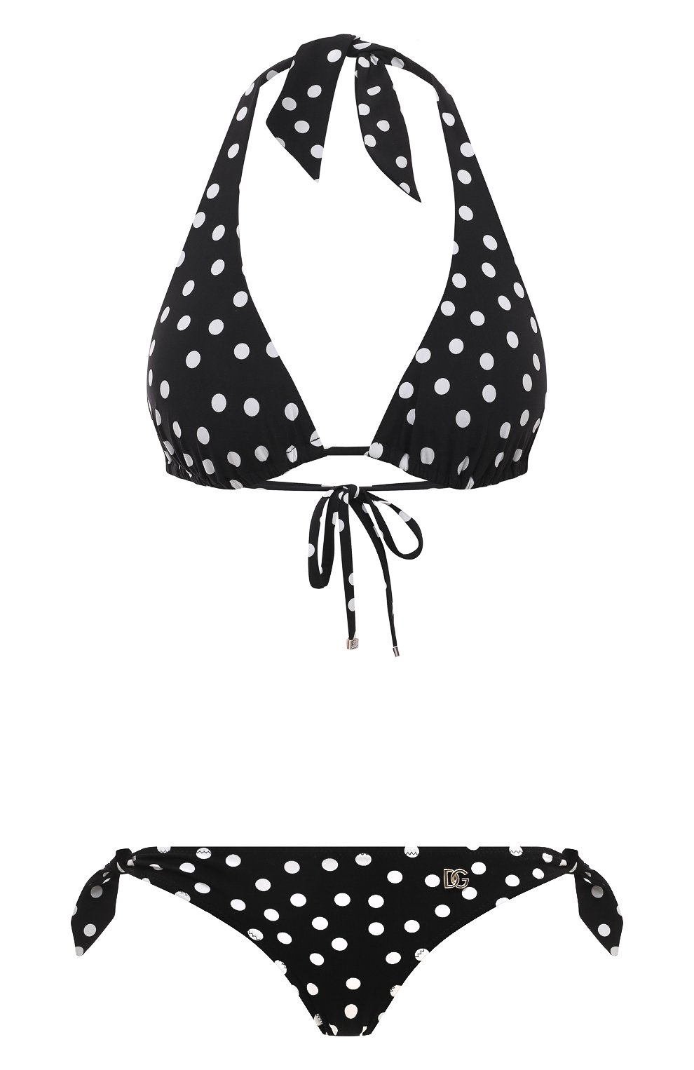 Раздельный купальник DOLCE & GABBANA черно-белого цвета по цене 49100 руб., арт. 08A54J/FSG8C, фото 1 Раздельный купальник DOLCE & GABBANA, арт. 08A54J/FSG8C, фото 1