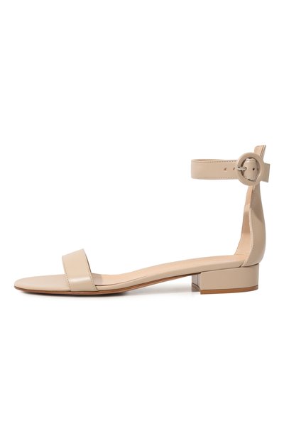 Кожаные босоножки portofino GIANVITO ROSSI, арт. G60354.20RIC.VITM0US, фото 4