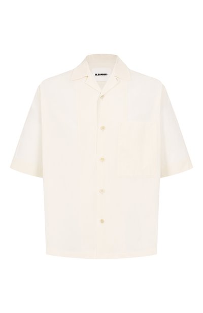 Мужская хлопковая рубашка JIL SANDER, арт. J47DL0166/J45292