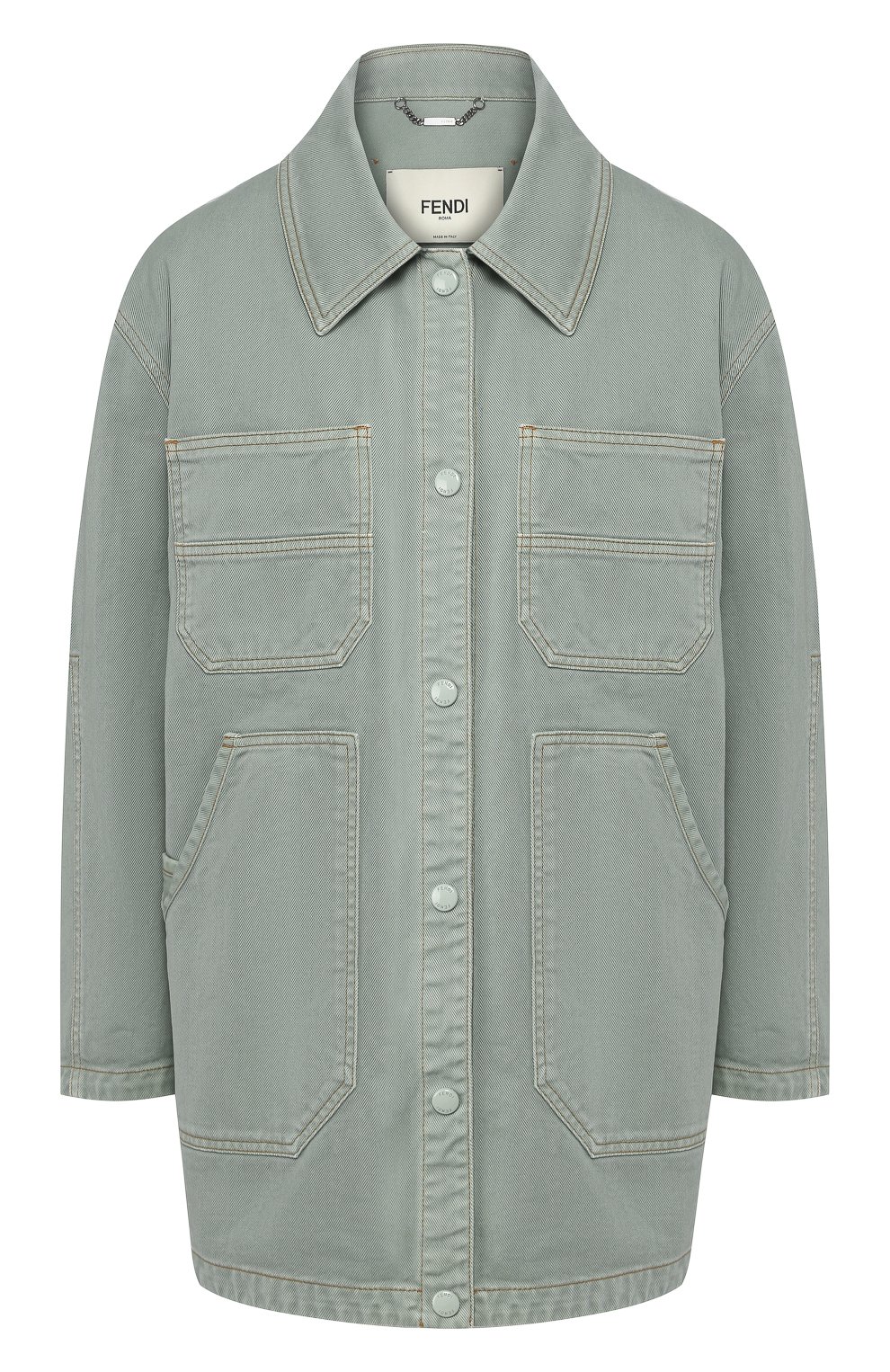 Джинсовая куртка FENDI, арт. FLF604 A5YV, фото 1