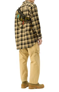 Мужская поясная сумка invicta DSQUARED2 хаки цвета, арт. BBM0073/16806815 | Фото 7 (Ремень/цепочка: На ремешке; Драгоценные камни: Проставлено; Материал сплава: Проставлено; Размер: small; Материал: Текстиль; Случай: Повседневный; Стили: Спорт-шик)