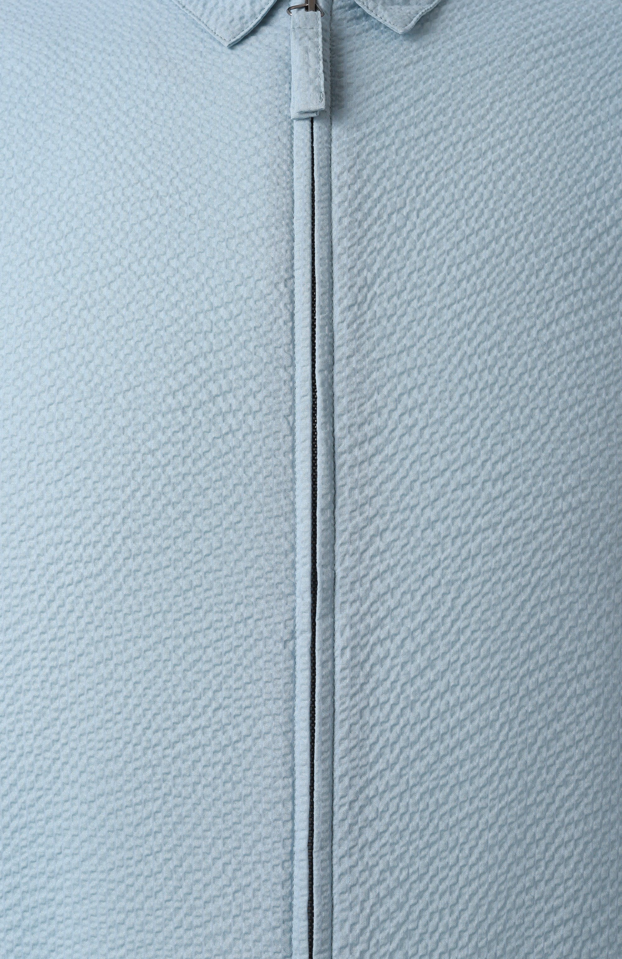 Хлопковая рубашка GIORGIO ARMANI голубого цвета по цене 87100 руб., арт. GM000057/TE11186, фото 6 Хлопковая рубашка GIORGIO ARMANI, арт. GM000057/TE11186, фото 6