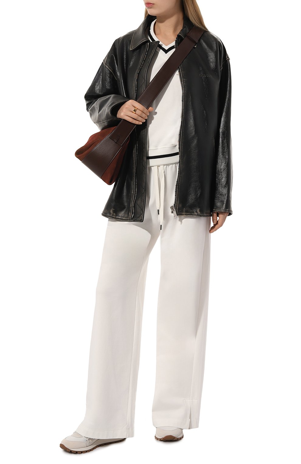 Хлопковые брюки BRUNELLO CUCINELLI, арт. MH827B1334, фото 2