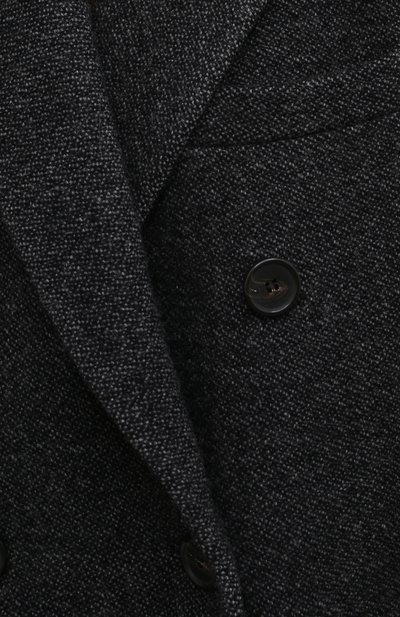 Двубортное пальто ISABEL MARANT ETOILE серого цвета по цене 79950 руб., арт. MA0986-21A007E/L0JIMA, фото 5 Двубортное пальто ISABEL MARANT ETOILE, арт. MA0986-21A007E/L0JIMA, фото 5