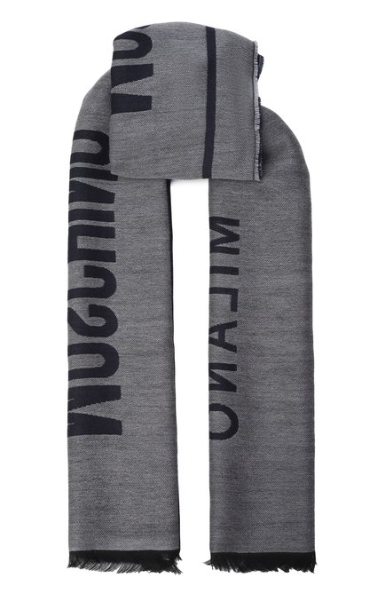 Мужской шерстяной шарф MOSCHINO, арт. 50229/M5791