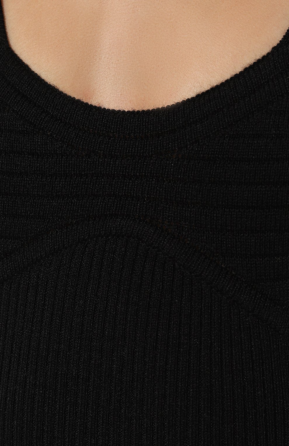 Платье PATRIZIA PEPE черного цвета по цене 42400 руб., арт. 8A1167_K9O3A, фото 5 Платье PATRIZIA PEPE, арт. 8A1167_K9O3A, фото 5