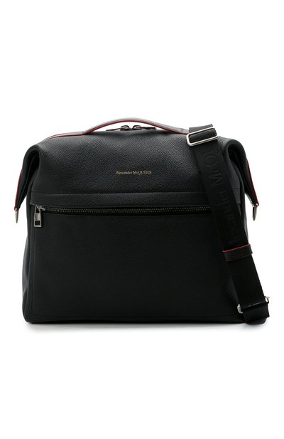 Кожаная сумка ALEXANDER MCQUEEN, арт. 646822/1AAAB, фото 5