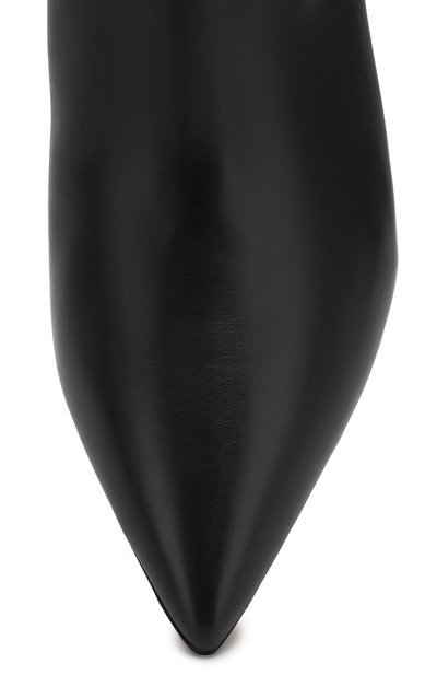 Кожаные ботильоны GIANVITO ROSSI темно-синего цвета по цене 112500 руб., арт. G73924.70RIC.VITDENI, фото 5 Кожаные ботильоны GIANVITO ROSSI, арт. G73924.70RIC.VITDENI, фото 5