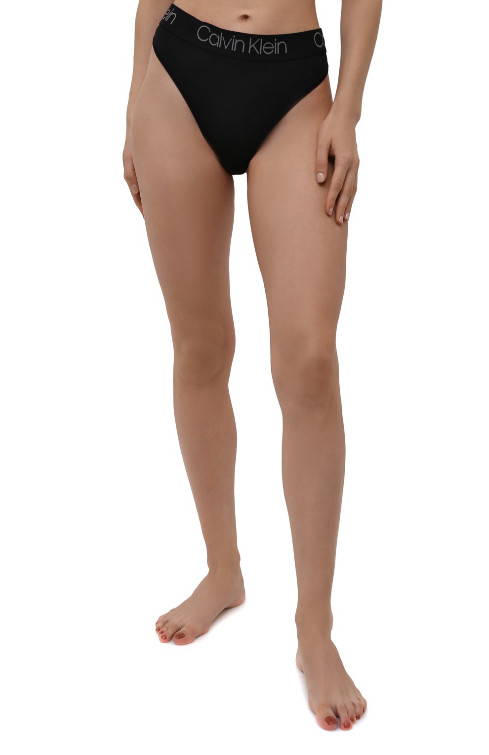 Трусы-слипы CALVIN KLEIN черного цвета по цене 2570 руб., арт. QD3755E, фото 2 Трусы-слипы CALVIN KLEIN, арт. QD3755E, фото 2