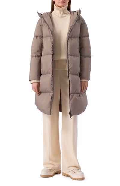 Пуховик HERNO бежевого цвета по цене 106000 руб., арт. PI002210D/19288, фото 3 Пуховик HERNO, арт. PI002210D/19288, фото 3